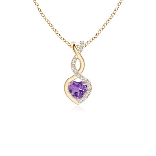 Heart A Amethyst