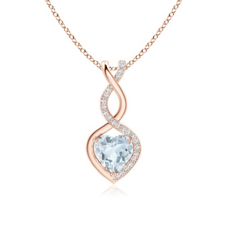 Heart A Aquamarine