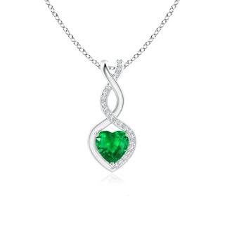 Heart AAA Emerald