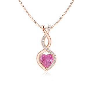 Heart AAA Pink Sapphire