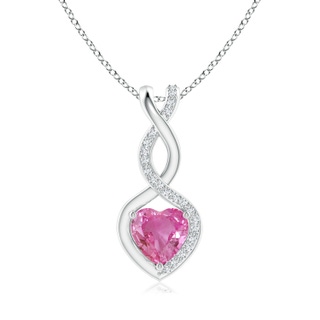 Heart AAA Pink Sapphire