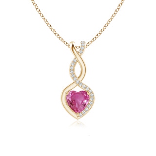 Heart AAAA Pink Sapphire