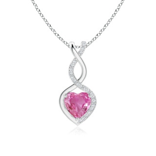 Heart AAA Pink Sapphire