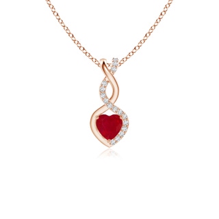 Heart AA Ruby