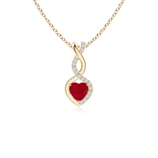 Heart AA Ruby