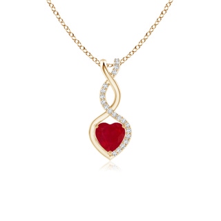 Heart AA Ruby