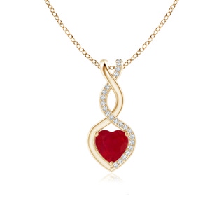 Heart AA Ruby