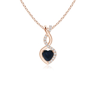 Heart A Blue Sapphire