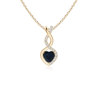 Heart A Blue Sapphire