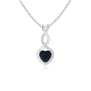 Heart A Blue Sapphire