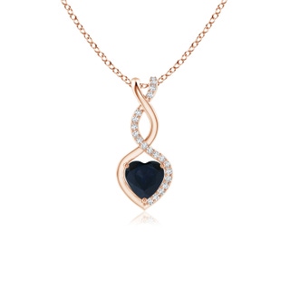 Heart A Blue Sapphire