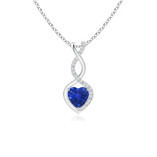 Heart AAA Blue Sapphire