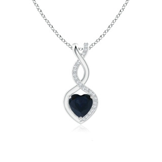 Heart A Blue Sapphire