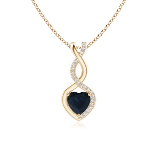 Heart A Blue Sapphire
