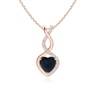 Heart A Blue Sapphire