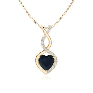 Heart A Blue Sapphire