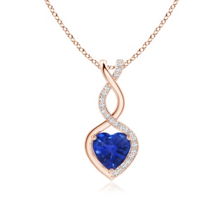 Heart AAA Blue Sapphire
