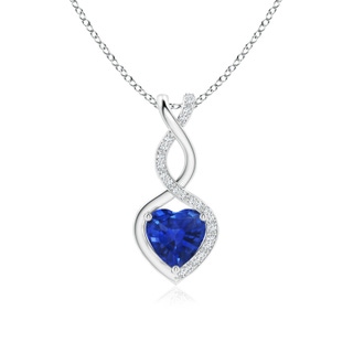 Heart AAA Blue Sapphire