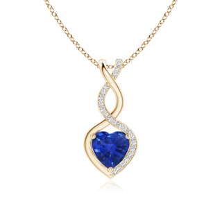 Heart AAA Blue Sapphire