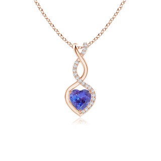 Heart AAA Tanzanite