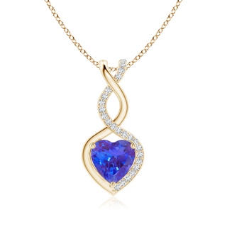 Heart AAA Tanzanite