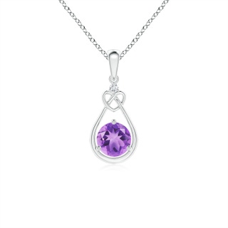 Round A Amethyst