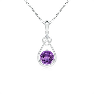 Round AA Amethyst