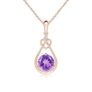 Round A Amethyst