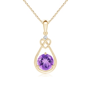 Round A Amethyst