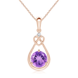 Round A Amethyst