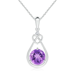Round A Amethyst