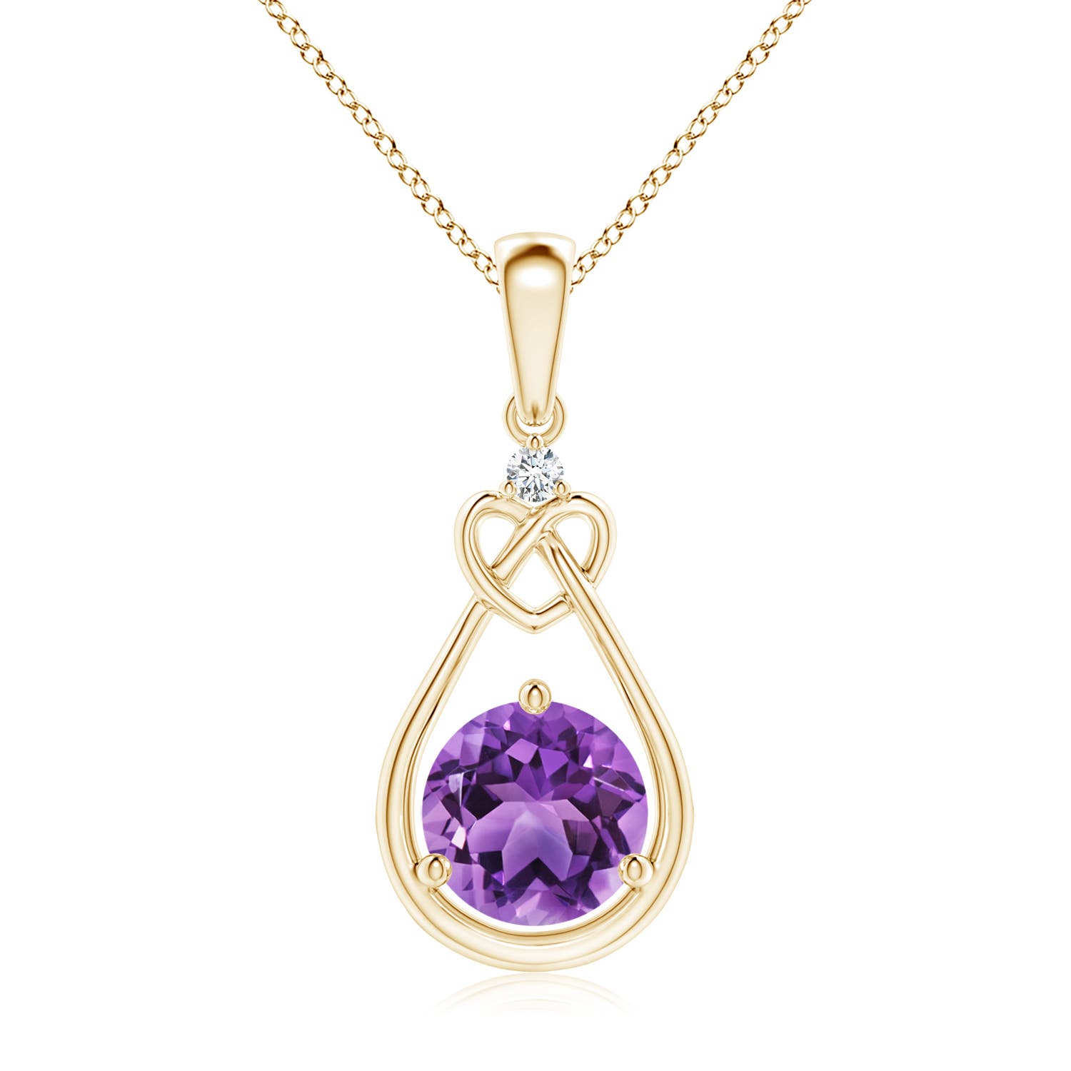 AA - Amethyst / 1.17 CT / 14 KT Yellow Gold