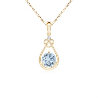 Round A Aquamarine