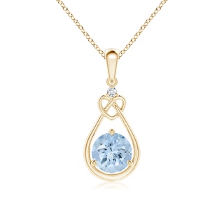 Round AA Aquamarine