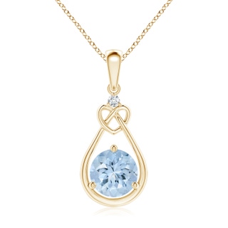 Round AA Aquamarine