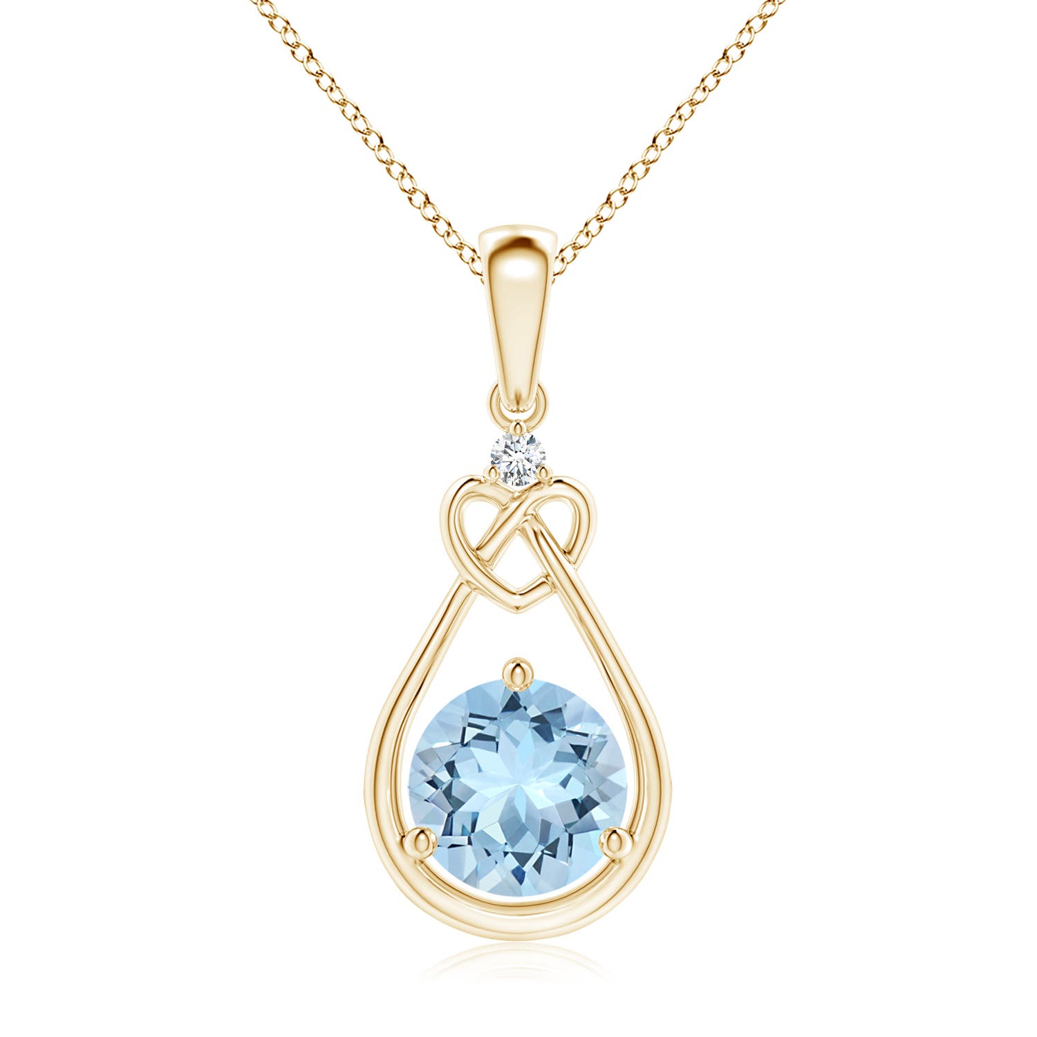 AAA - Aquamarine / 1.14 CT / 14 KT Yellow Gold