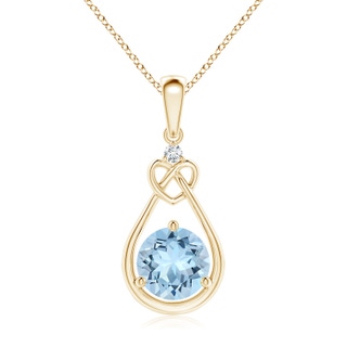 Round AAA Aquamarine