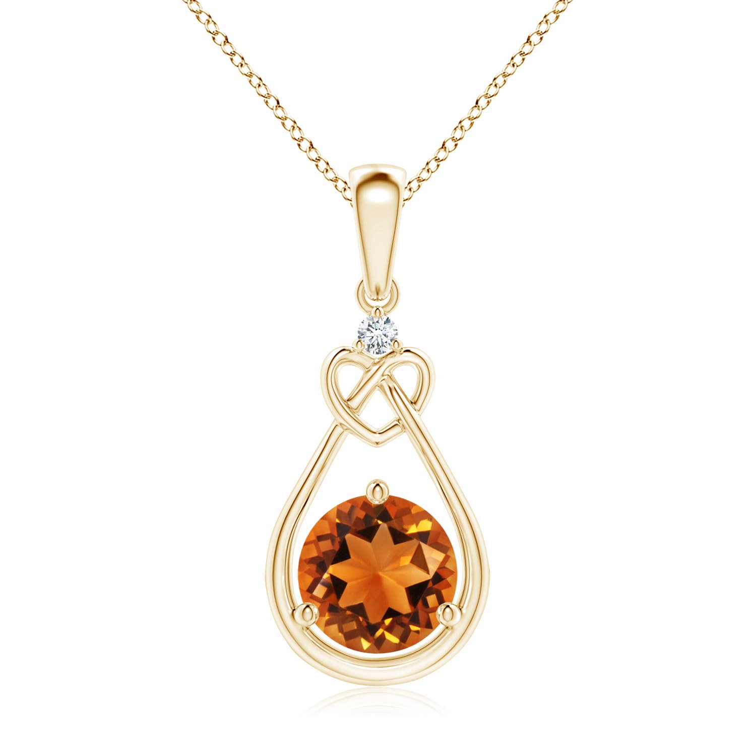 AAAA - Citrine / 1.27 CT / 14 KT Yellow Gold