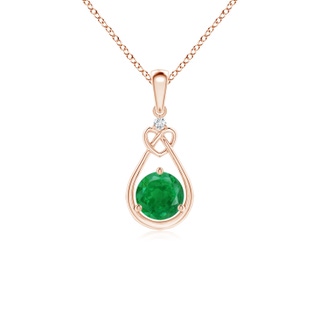 Round AA Emerald