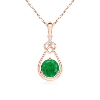 Round AA Emerald