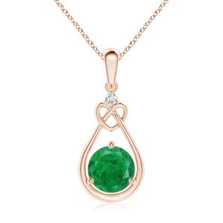 Round AA Emerald
