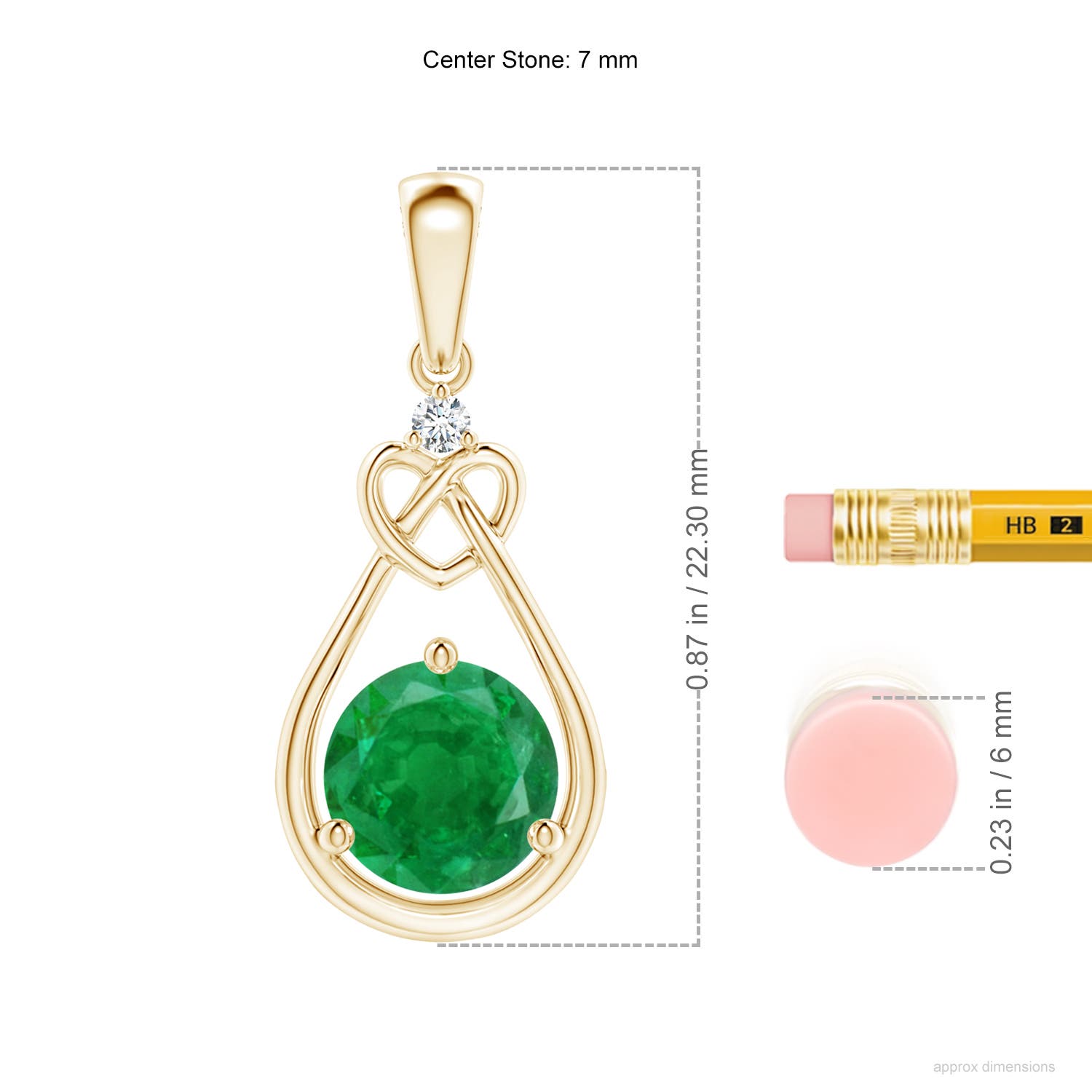 AA - Emerald / 1.22 CT / 14 KT Yellow Gold