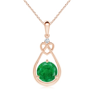 Round AA Emerald