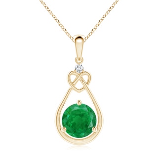 Round AA Emerald
