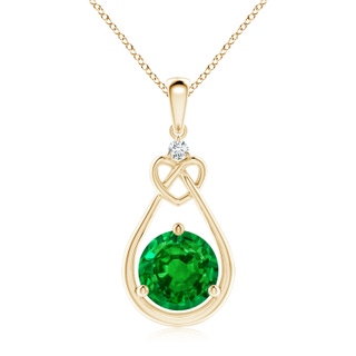 Round AAAA Emerald