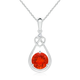 Round AAAA Fire Opal