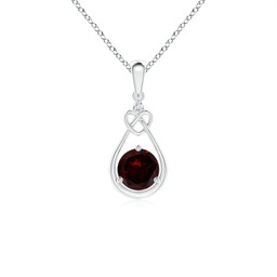 Dangle Garnet Dangle Necklaces & Pendants