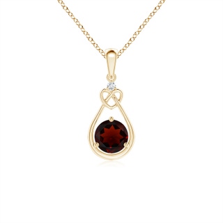 Round AA Garnet