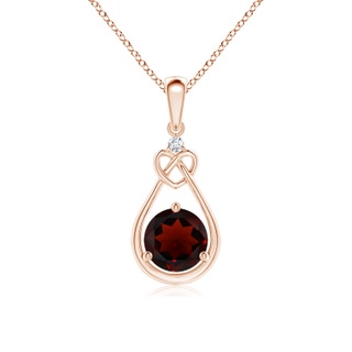 Round AA Garnet