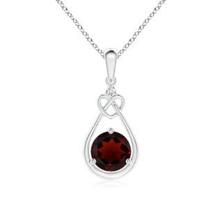 Round AA Garnet